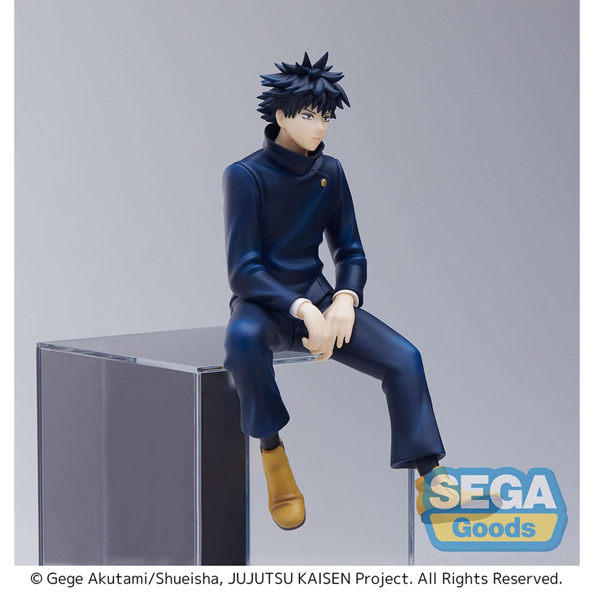 Luminasta's Fushiguro Megumi perching figure from Jujutsu Kaisen.