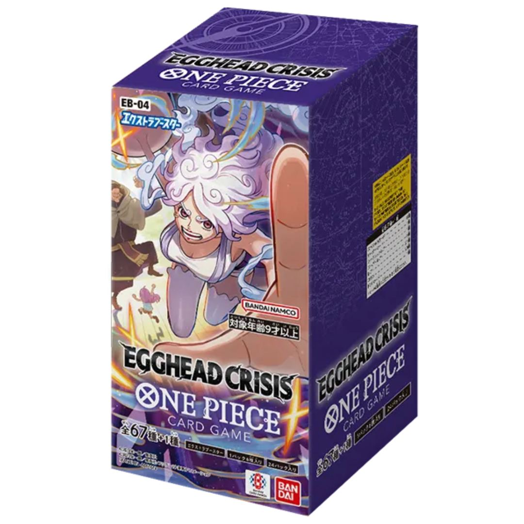 One Piece Card Game EB-04 Egg Head Crisis Booster Box (Japanese)