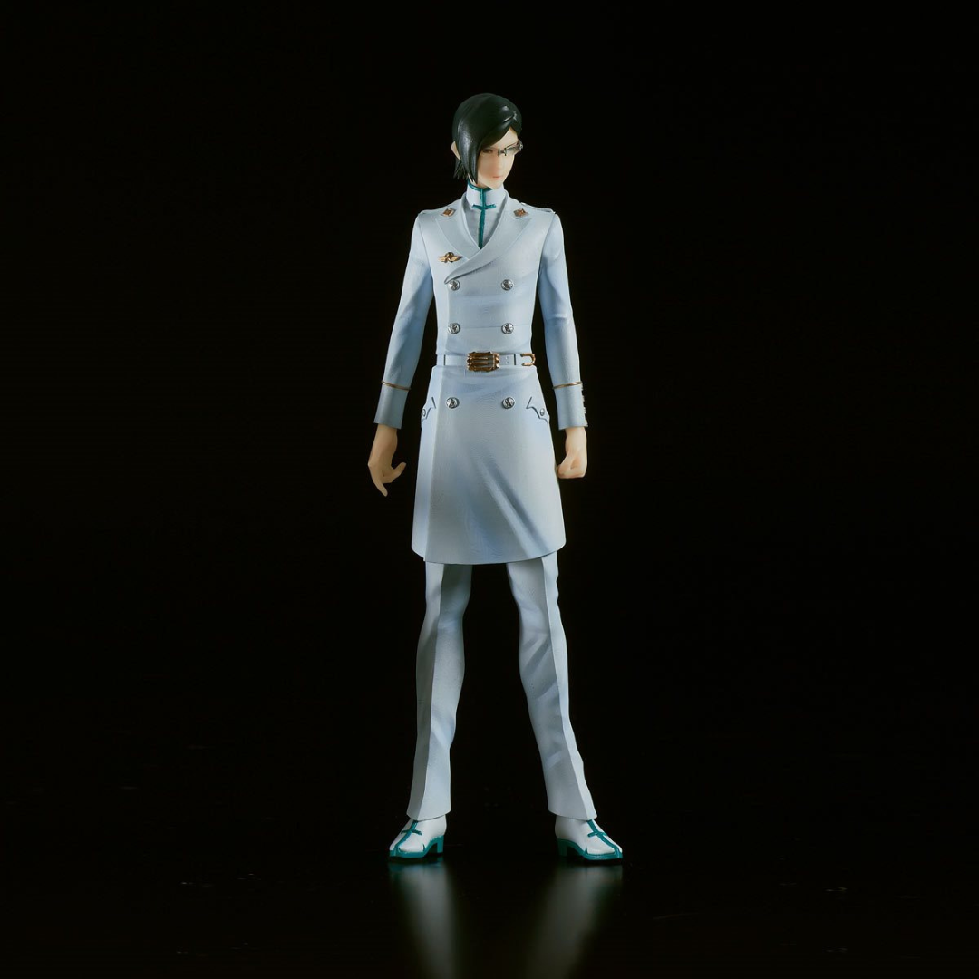 Uryu Ishida figure from Bleach, presented by Banpresto.