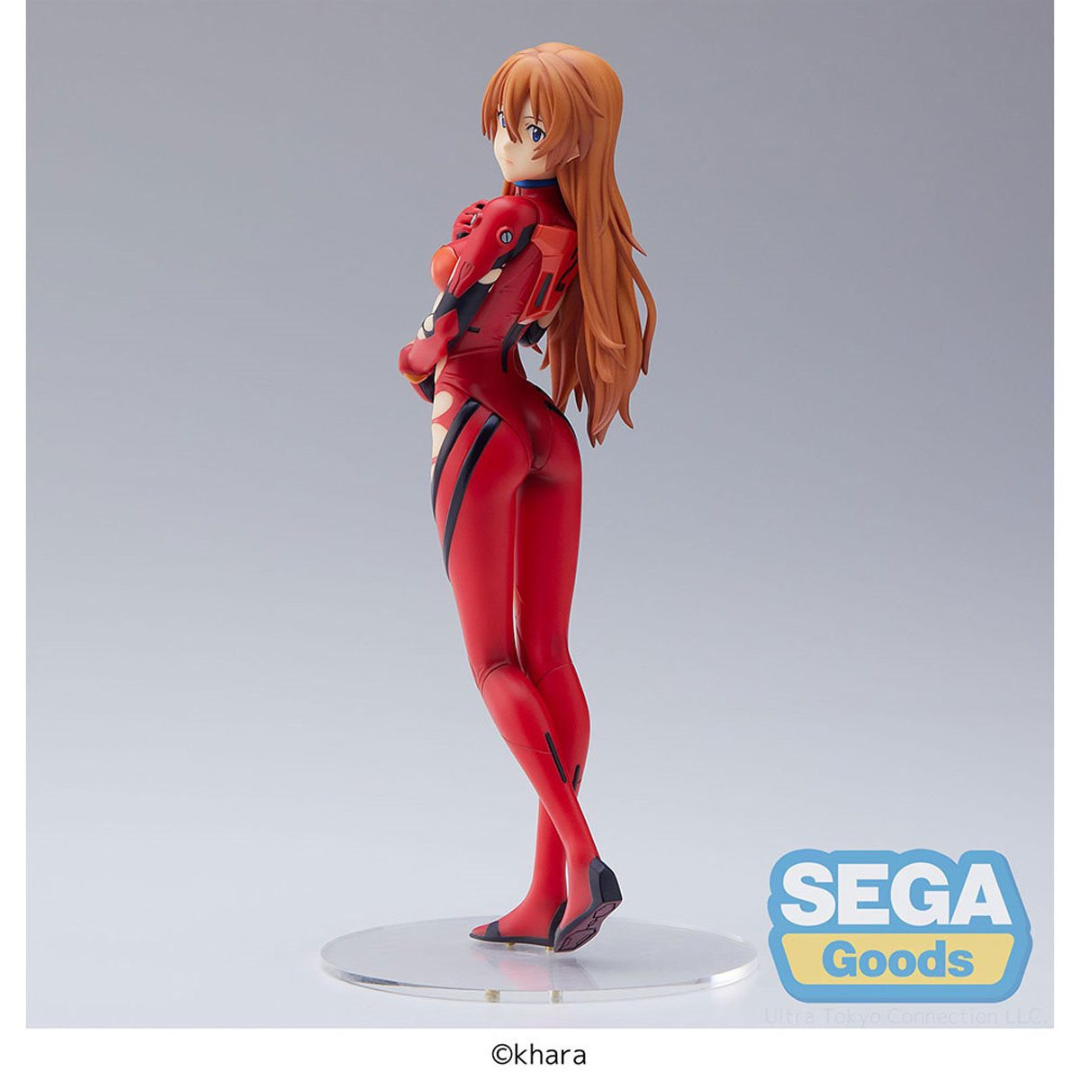 Asuka Langley figure presented by Luminasta.
