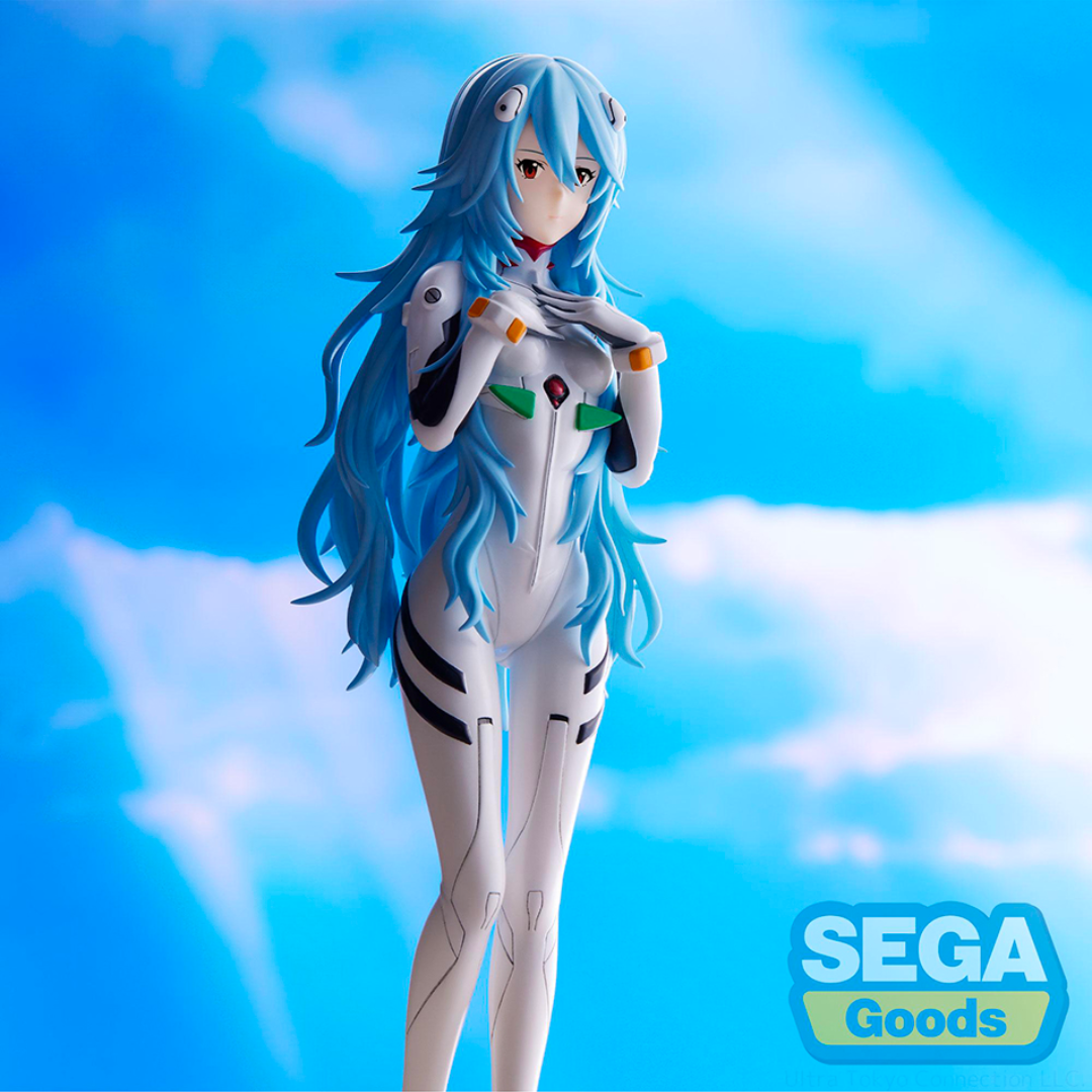 Evangelion 3.0+1.0 Thrice Upon a Time - Premium Figure - Rei Ayanami Long Hair Ver. - Luminasta