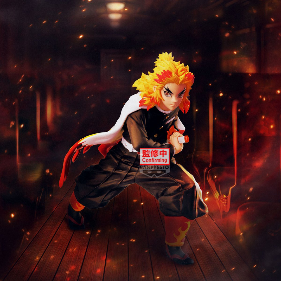 Demon Slayer: Kimetsu no Yaiba - MAXIMATIC- Kyojuro Rengoku Figure - Banpresto