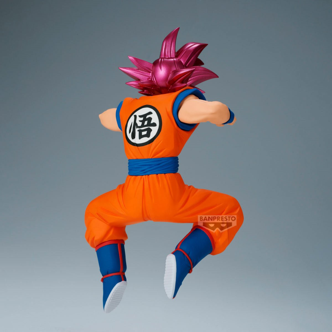 Dragon Ball Super - Match Makers - Super Saiyan God Goku Figure (vs Beerus) – Banpresto
