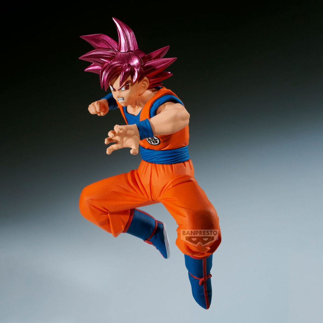 Dragon Ball Super - Match Makers - Super Saiyan God Goku Figure (vs Beerus) – Banpresto