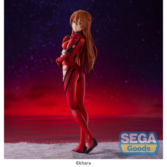 Asuka Langley figure presented by Luminasta. 