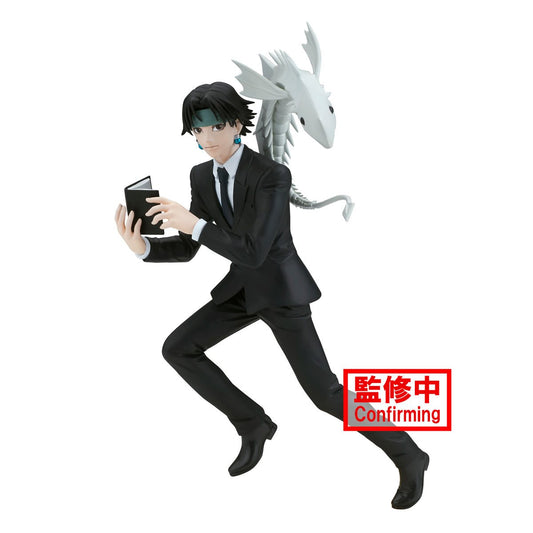 Chrollo Lucilfer figure from the Hunter X Hunter anime series, presented by Banpresto's Vibration Stars series. 