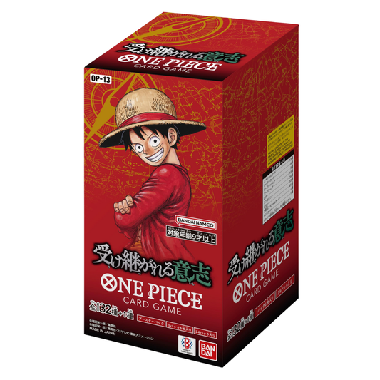 One Piece Card Game OP-13 Carrying on His Will Booster Box (Japanese)