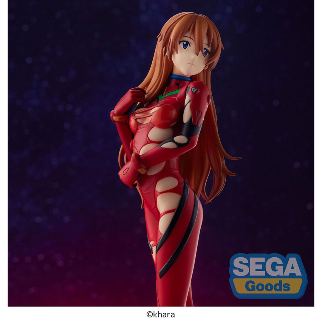 Asuka Langley figure presented by Luminasta.