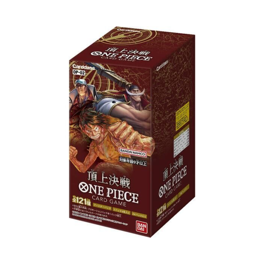 One Piece Card Game OP-02 Paramount War Booster Box (Japanese)