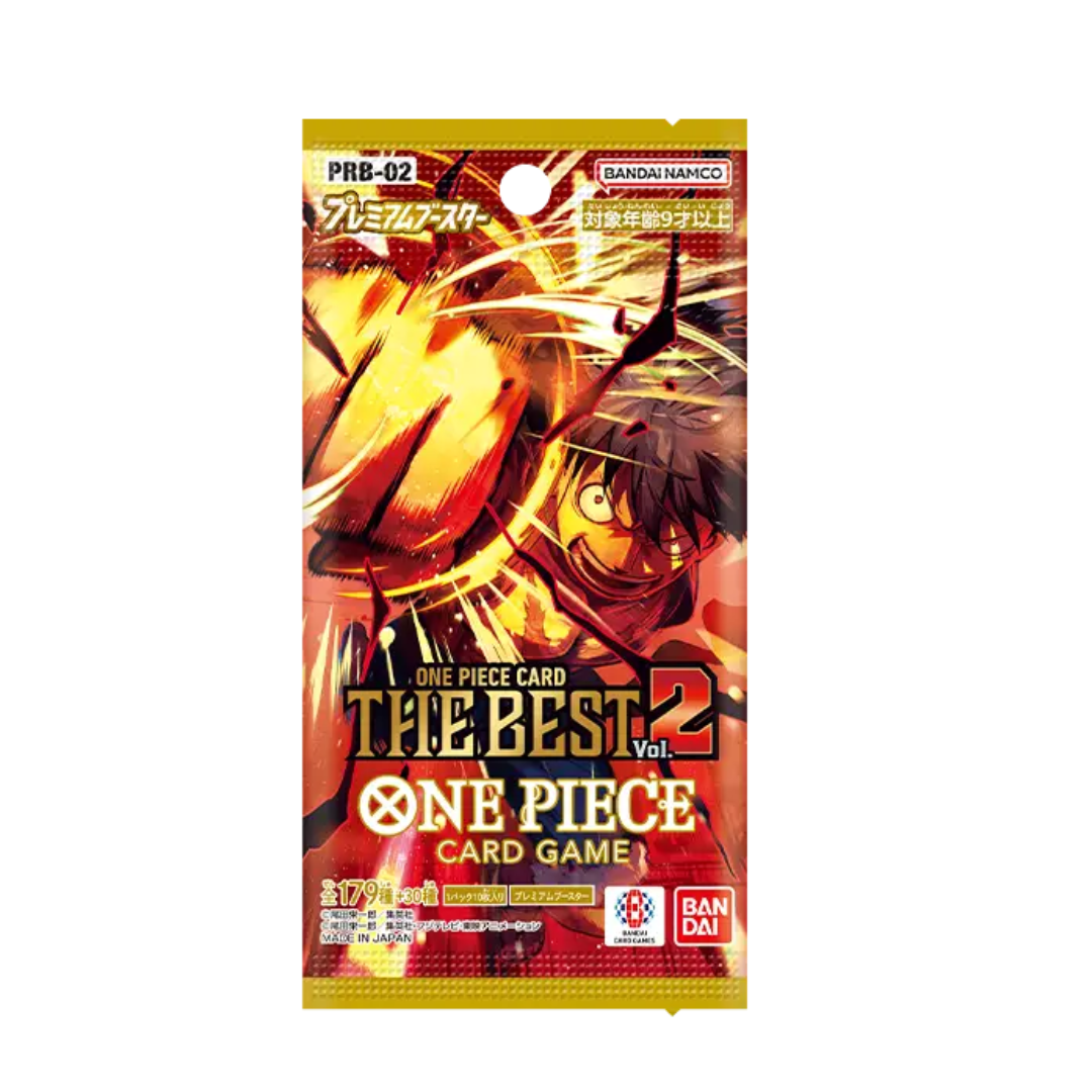 One Piece Card Game PRB-02 ONE PIECE CARD THE BEST Vol.2 Booster Pack (Japanese)