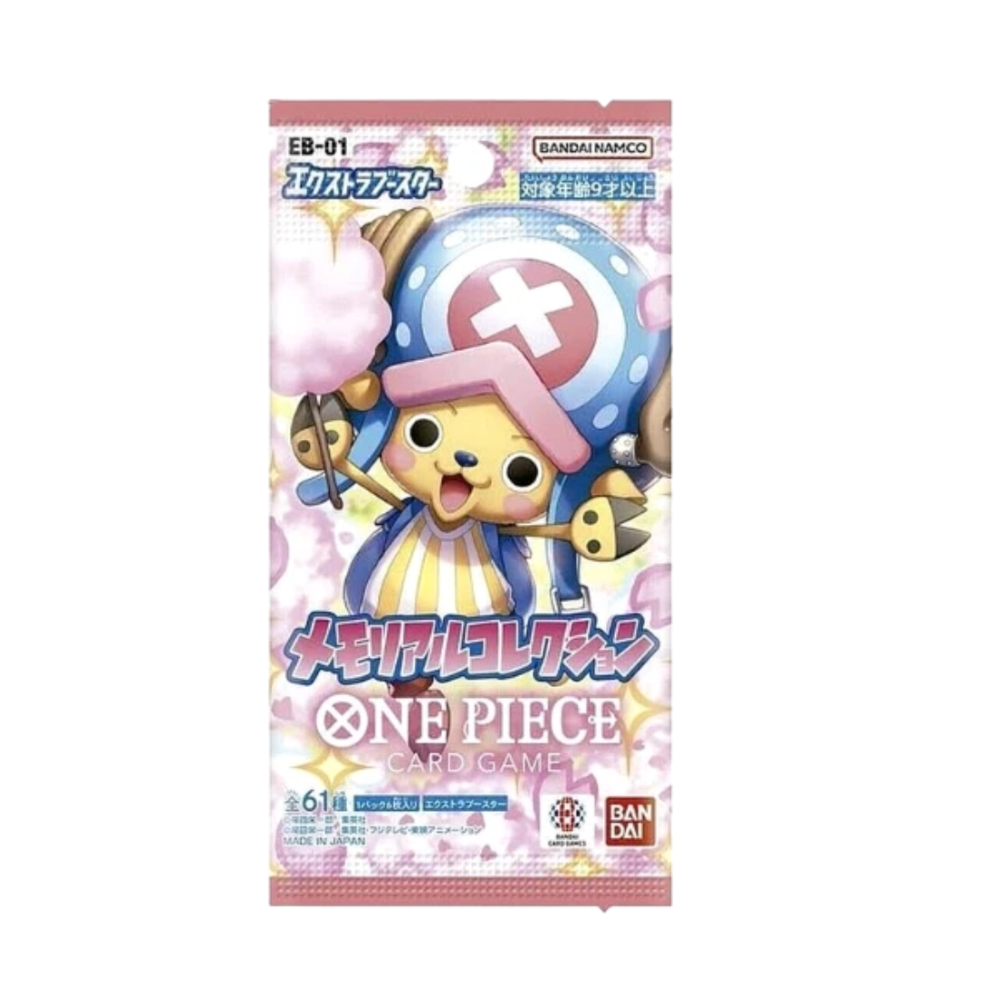 One Piece Card Game EB-01 Memorial Collection Booster Pack (Japanese)