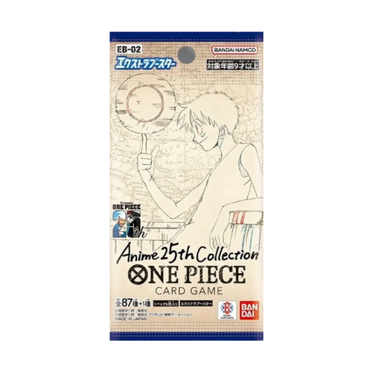 One Piece Card Game EB-02 Anime 25th Collection Booster Pack (Japanese)