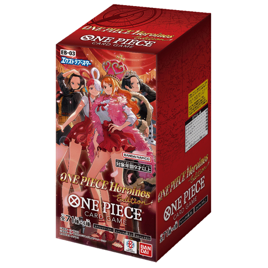 One Piece Card Game EB-03 Heroines Edition Booster Box (Japanese)