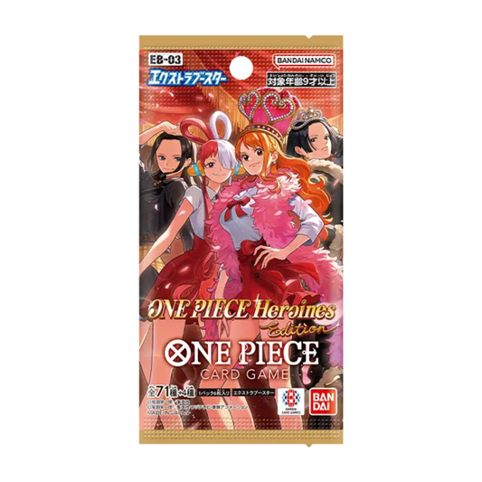 One Piece Card Game EB-03 ONE PIECE Heroines Edition Booster Pack (Japanese)