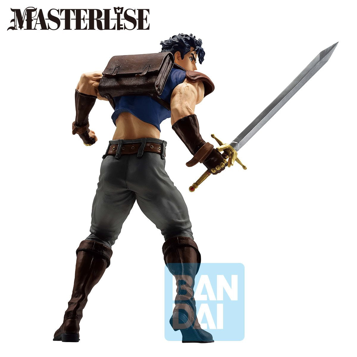 A Jonathan Joestar figure from the Masterlise series presented by Ichibankuji. This Joestar figure features him weilding a sword.