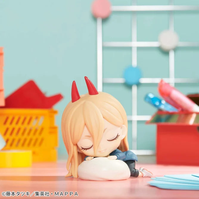Chainsaw Man - Q Posket Sleeping - Power Figure