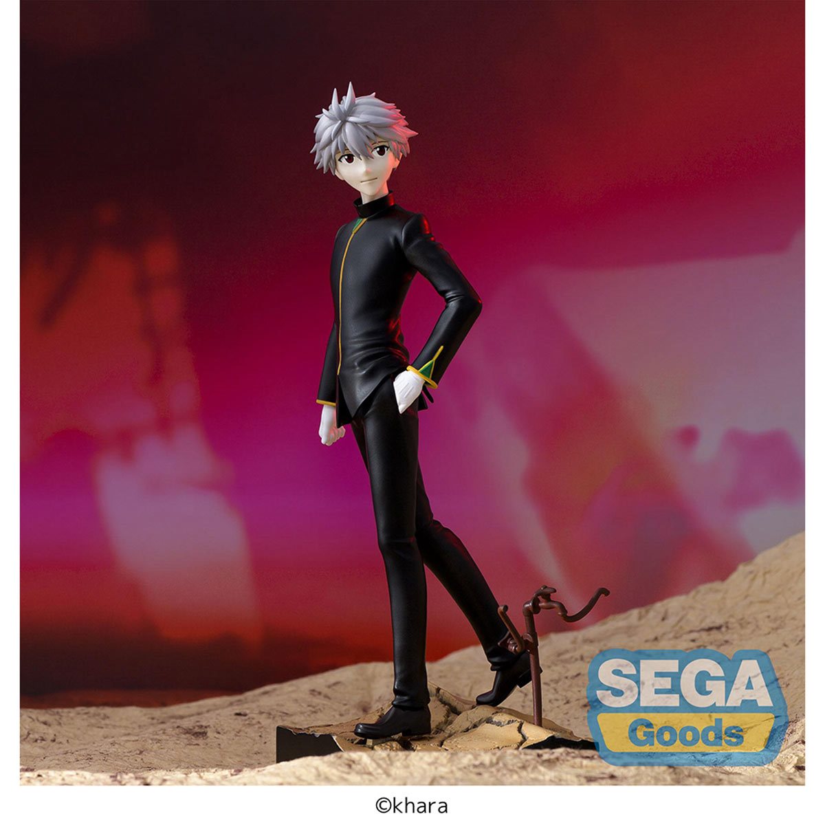 Luminasta - Rebuild of Evangelion - Super Premium Figure - Commander Suit Version Kaworu Nagisa