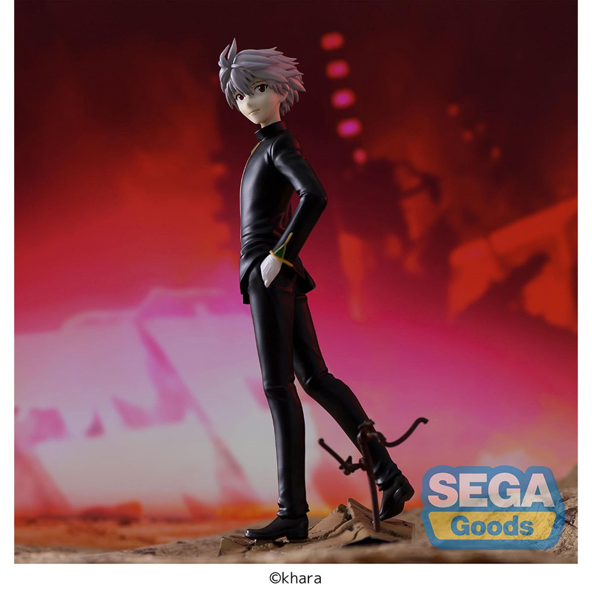 Luminasta - Rebuild of Evangelion - Super Premium Figure - Commander Suit Version Kaworu Nagisa