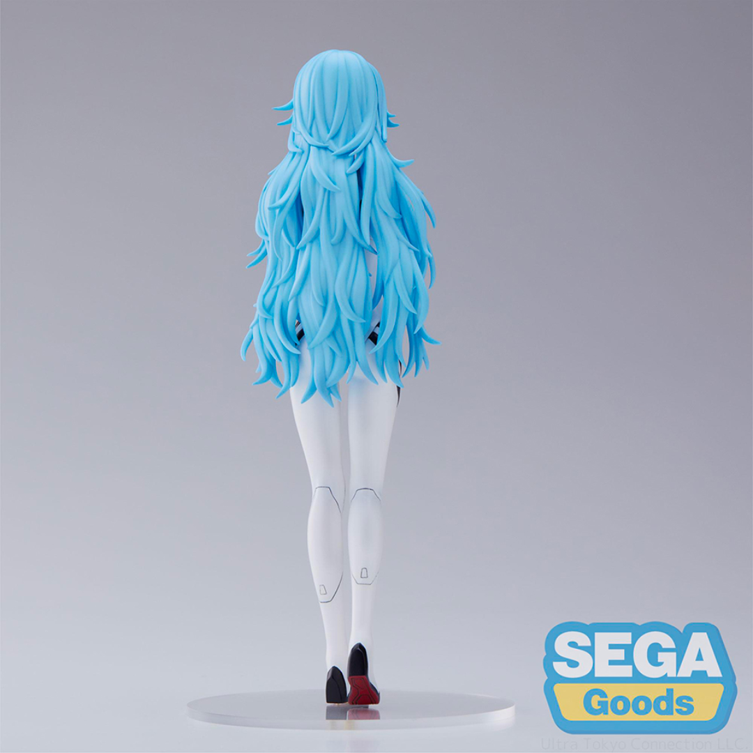 Evangelion 3.0+1.0 Thrice Upon a Time - Premium Figure - Rei Ayanami Long Hair Ver. - Luminasta