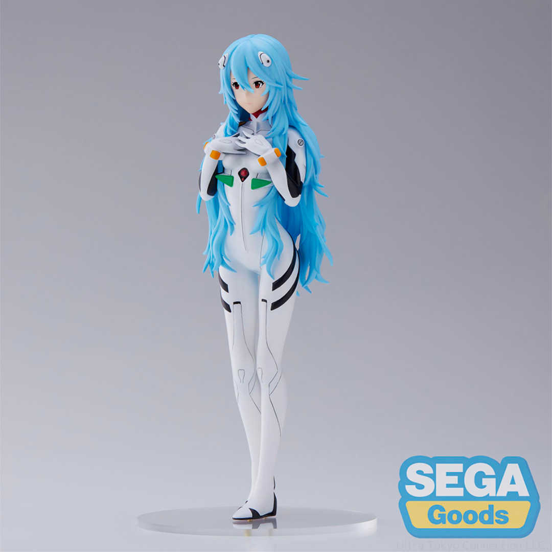 Evangelion 3.0+1.0 Thrice Upon a Time - Premium Figure - Rei Ayanami Long Hair Ver. - Luminasta