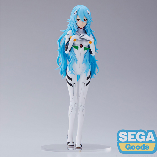 Evangelion 3.0+1.0 Thrice Upon a Time - Premium Figure - Rei Ayanami Long Hair Ver. - Luminasta