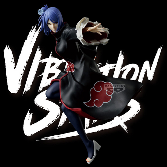 Naruto Shippuden - Vibration Stars- Konan Figure - Banpresto