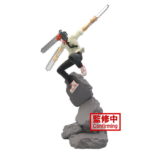 Combination Battle Chainsaw Man Figure