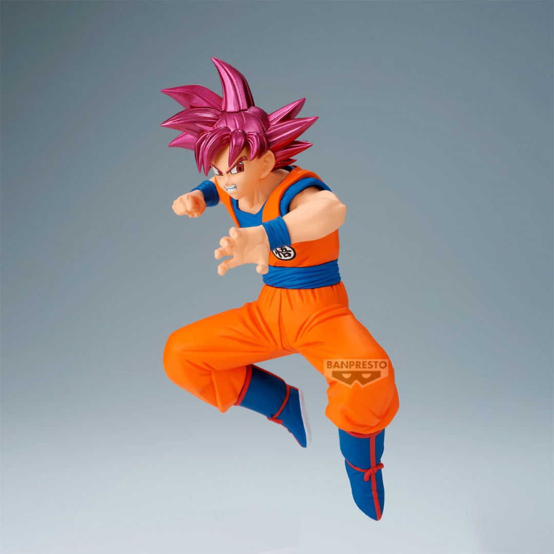 Dragon Ball Super - Match Makers - Super Saiyan God Goku Figure (vs Beerus) – Banpresto