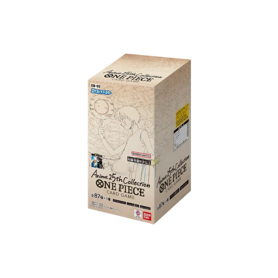 One Piece Card Game - Anime 25th Collection Extra Booster Box EB-02 (Japanese) - Bandai
