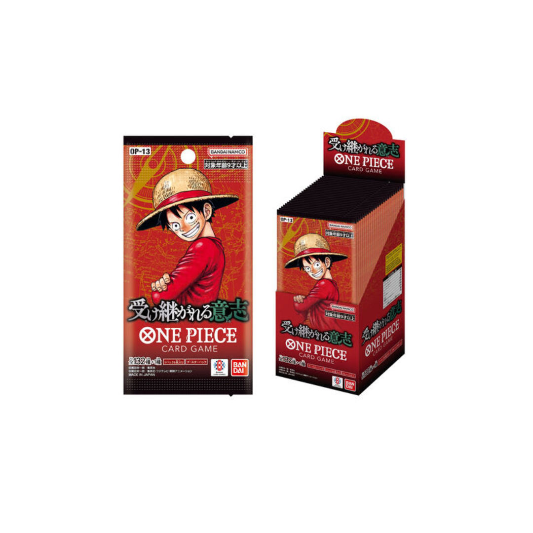 One Piece Card Game - CARRYING ON HIS WILL Booster [PRB-02] (Japanese) - Bandai
