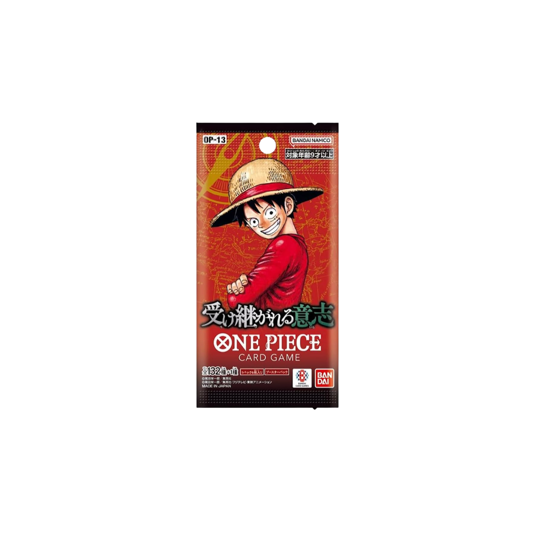 One Piece Card Game - CARRYING ON HIS WILL Booster [PRB-02] (Japanese) - Bandai