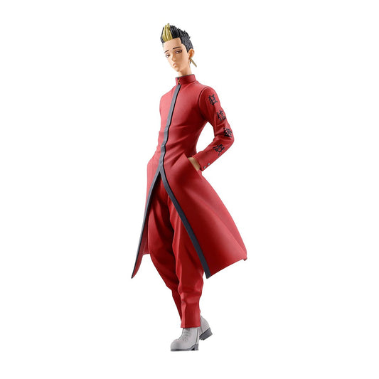 Shuji Hanma figure from Tokyo Revengers presented by Banpresto
