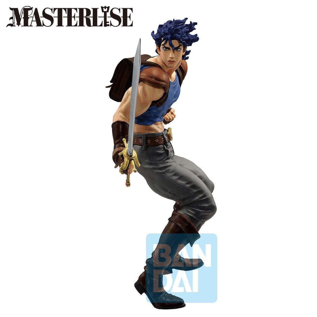 A Jonathan Joestar figure from the Masterlise series presented by Ichibankuji. This Joestar figure features him weilding a sword.